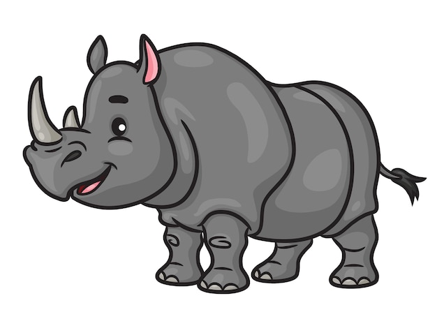 Rhino cartoon