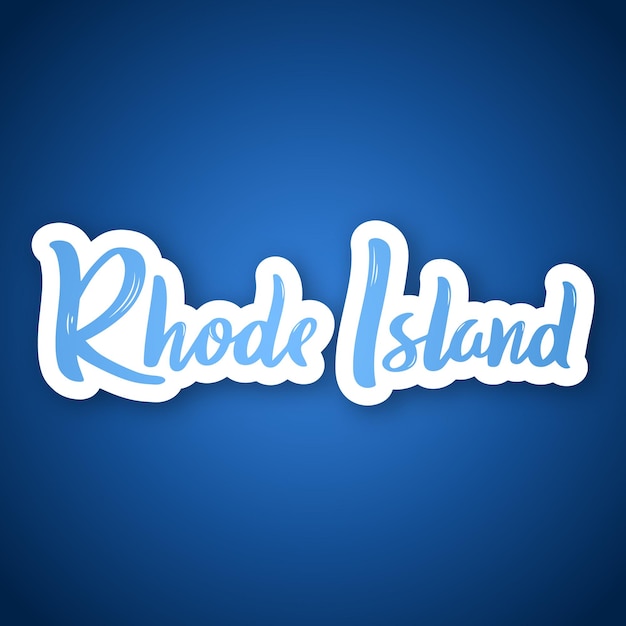 Rhode Island Sticker