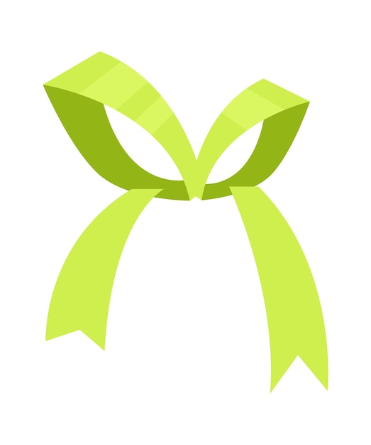 Ribbon Bow icon Vector illustration