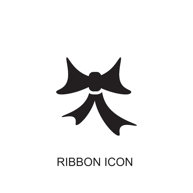 Ribbon vector icon icon