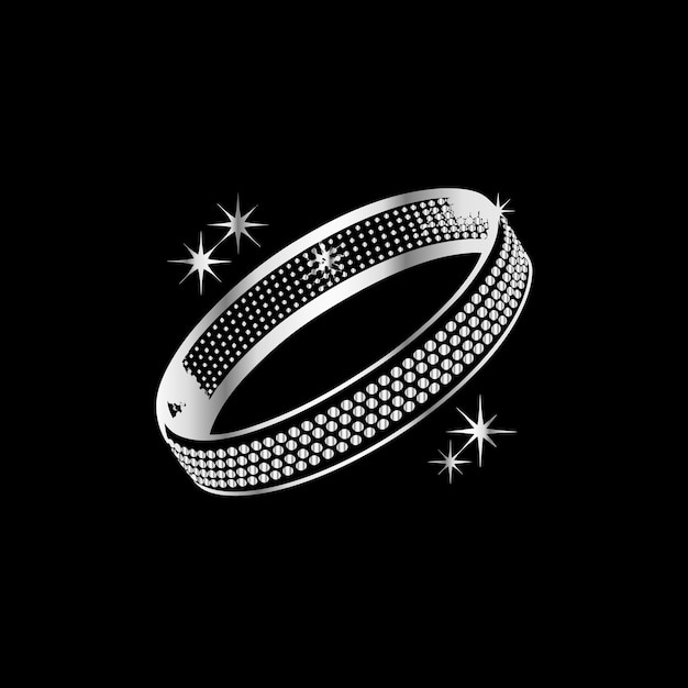 a ring with diamonds on it and a diamond ring on the top