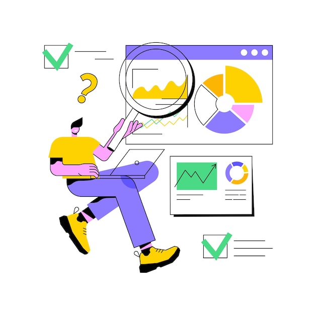 Risk management abstract concept vector illustration