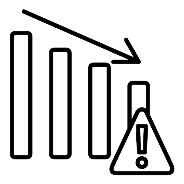 Vector risk reduction vector illustration style