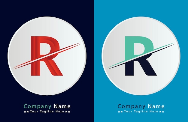 RL Letter Logo Template Illustration Design