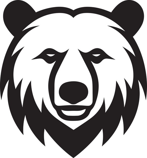 Vector roaming royalty north american bear vector illustration