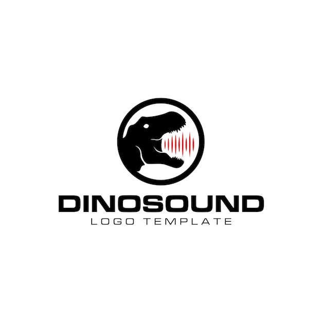 Roaring Tyrannosaurus T Rex Sound Spectrum Voice for Audio Record Player Music Studio Recording Logo