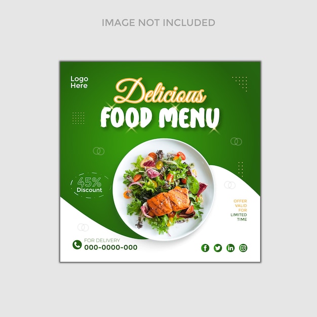 Roasted chicken menu promotion delicious chicken instagram facebook story template set