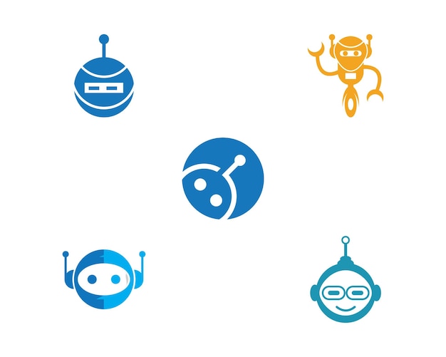 Robot icon vector