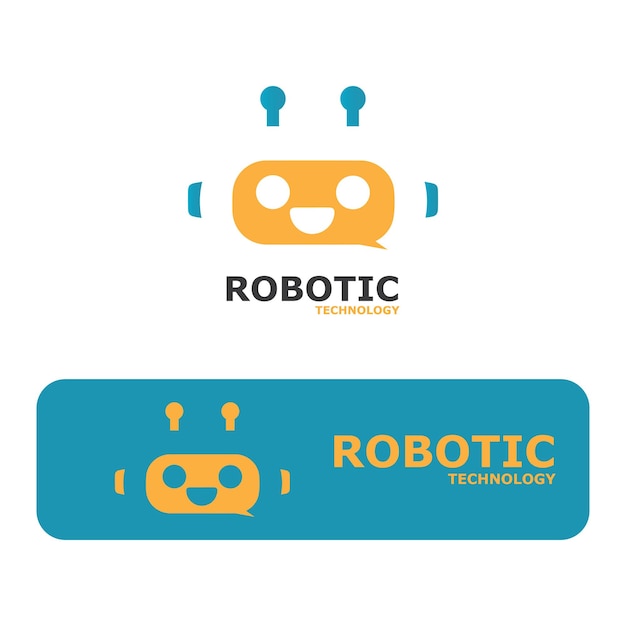 Robot icon vector