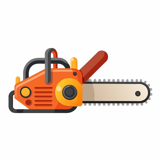 Robust Vector Design of an Industry Chainsaw Powerful and Detailed