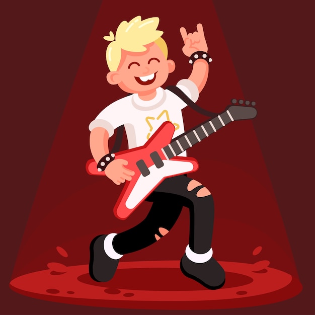 Rock guitarist