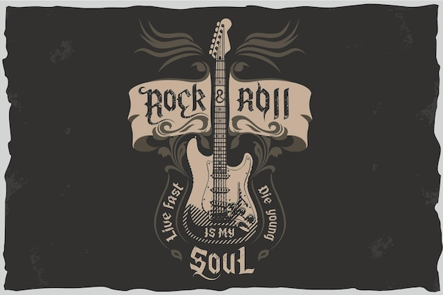 Rock and roll is my soul.