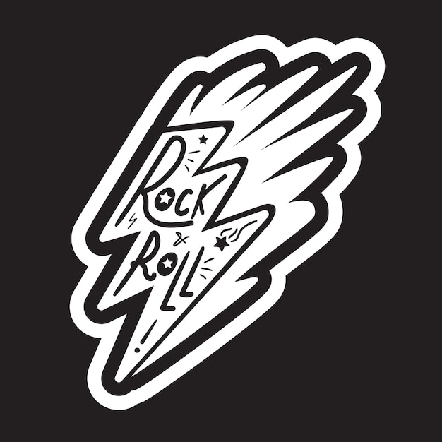 Rock and Roll Lettering