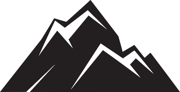 RockCraft Matrix Creative Rock Mountain Emblem AltitudeCraft Vectorized Mountain Icons