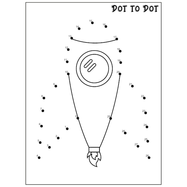 Rocket connect the dots activities