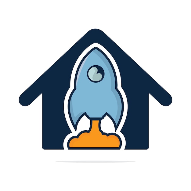 Rocket House Logo Design