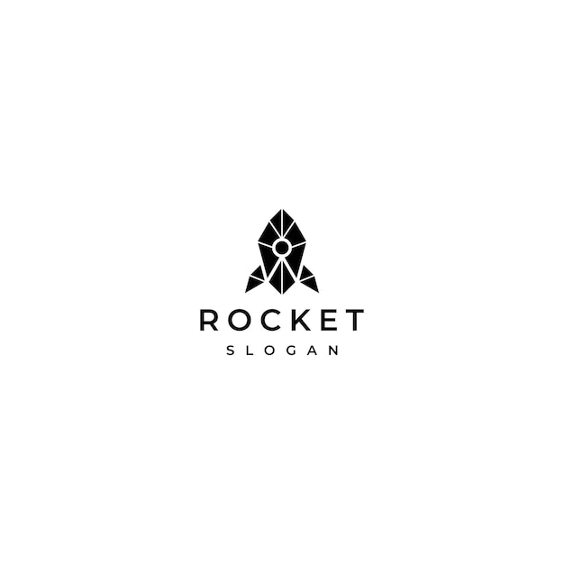 Rocket modern logo design template