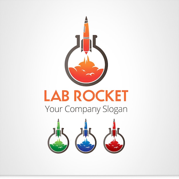 Rocket shape logo