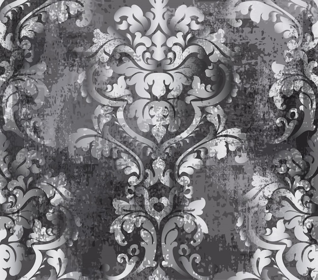 Rococo texture pattern