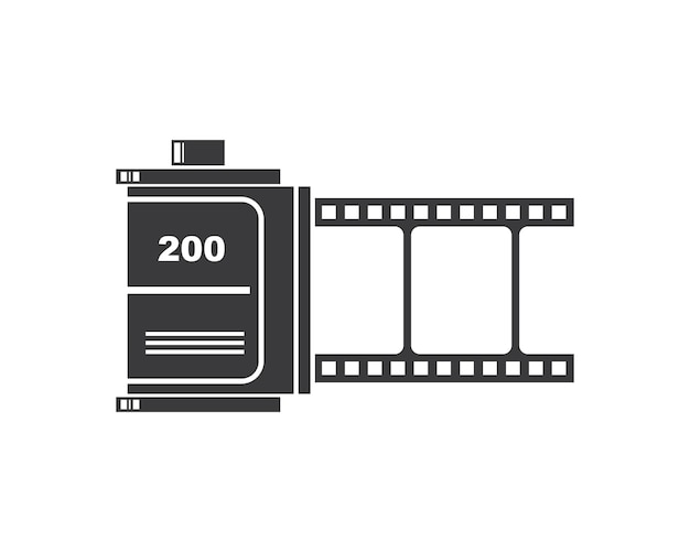 Roll filmstrip vector illustration design