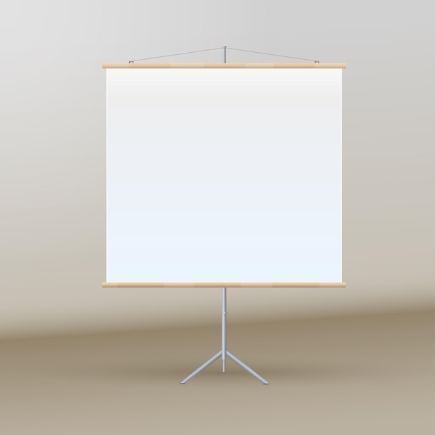 Roll Up Banner Stand on isolated clean background8