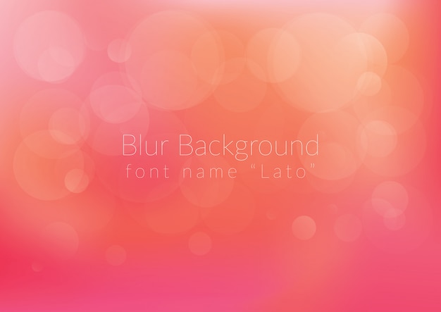 romantic Blur Background 