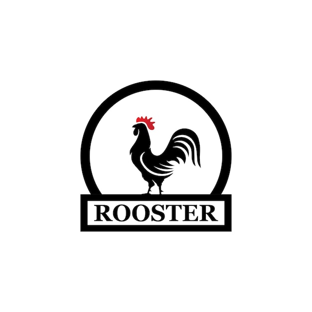 Rooster Logo Template