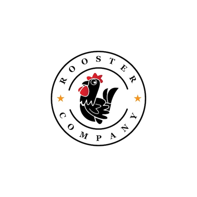 Rooster Logo Template