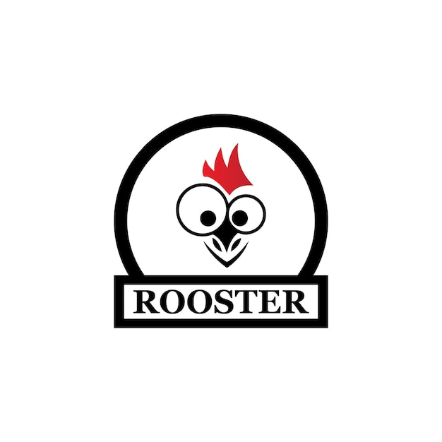 Rooster Logo Template