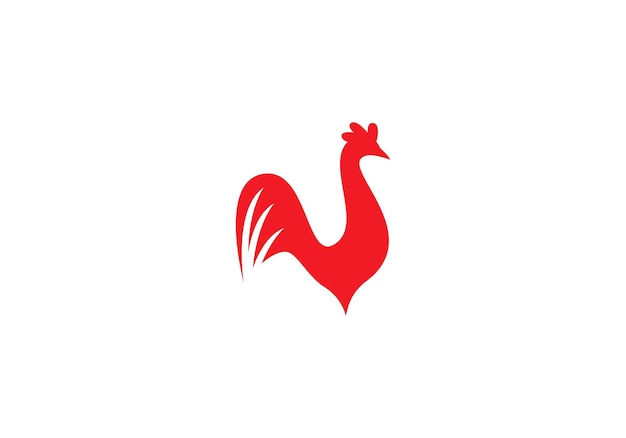 Rooster logo vector