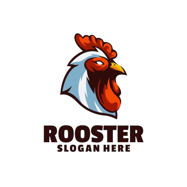 Rooster Mascot logo