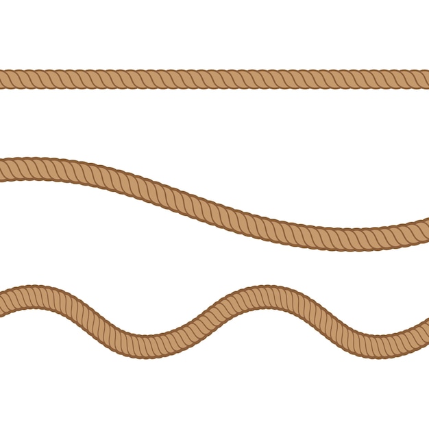 Rope vector illustration design