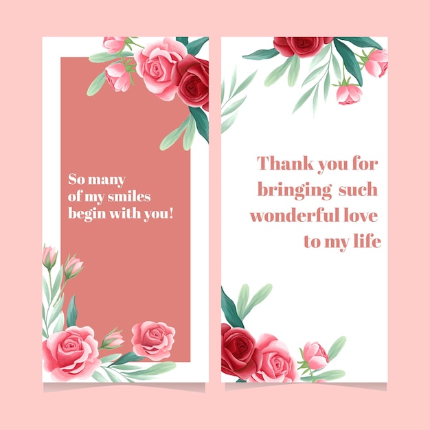 Rose floral arrangement background