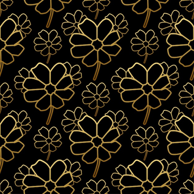 Rose flowers seamless pattern background