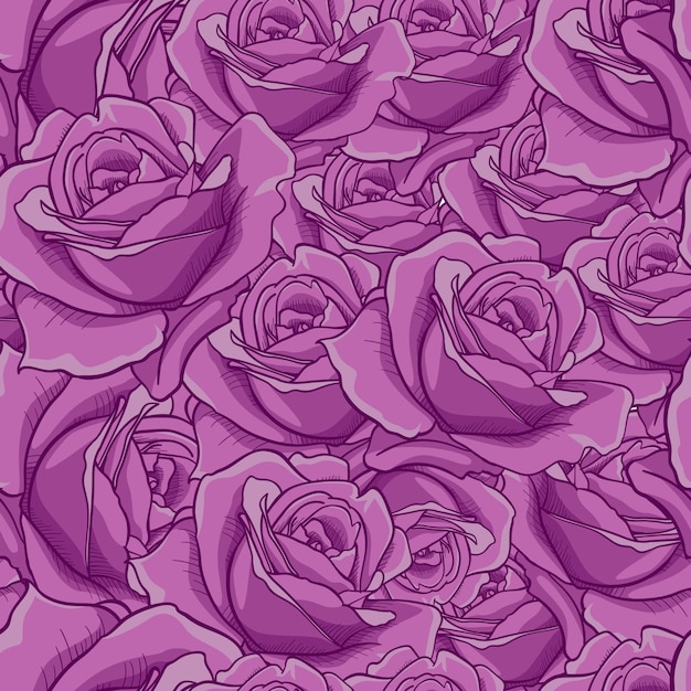 Rose Seamless Pattern