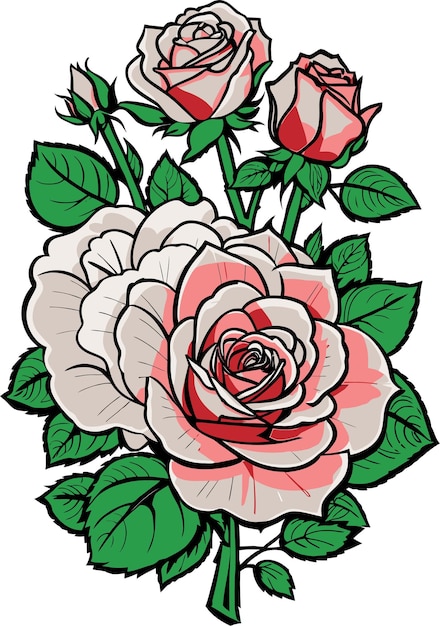 Rose Vector Illustration