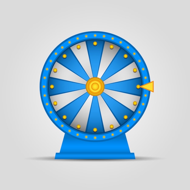 Roulette wheel of fortune icon