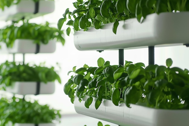 a row of plants with a white sign that says  plant