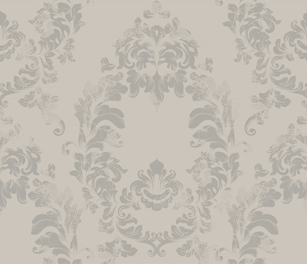 Vector royal baroque pattern