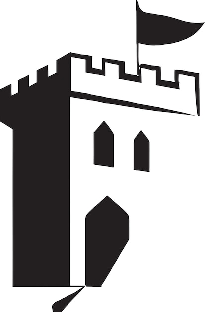 Royal castle vector illustration