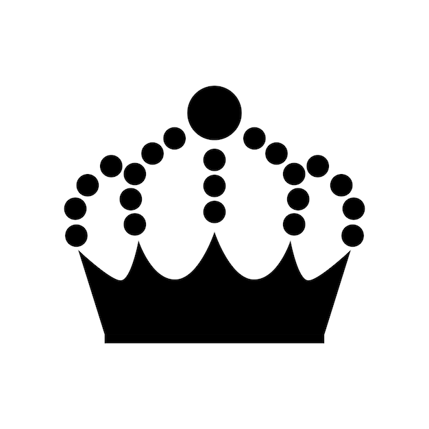 Royal crown icon Crown for business identification or logo for jewelry design