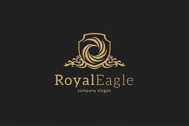 Royal Eagle Logo Template