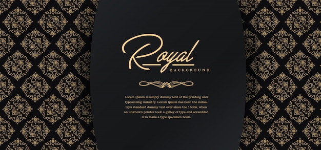 Royal Golden Background