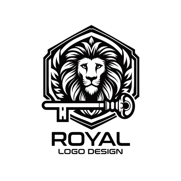 Vector royal vector logo design