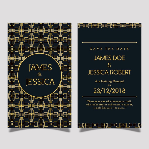 Royal Wedding Invitation Card