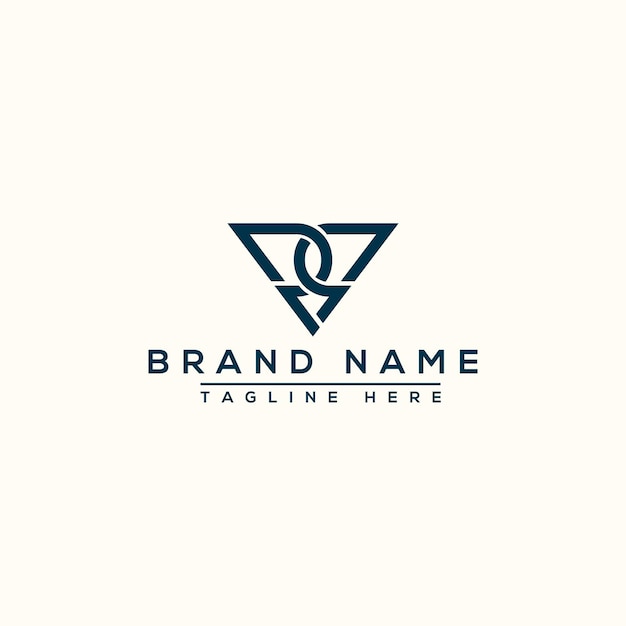 RR Logo Design Template Vector Graphic Branding Element