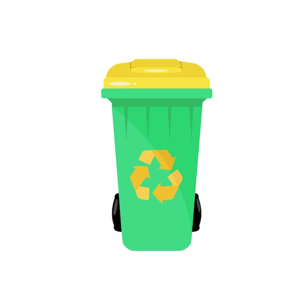 Rubbish Bin Illustration