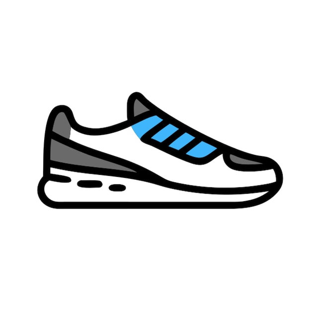 running shoes shilohote lines preofetional icon