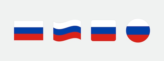 Russia Flags Collection