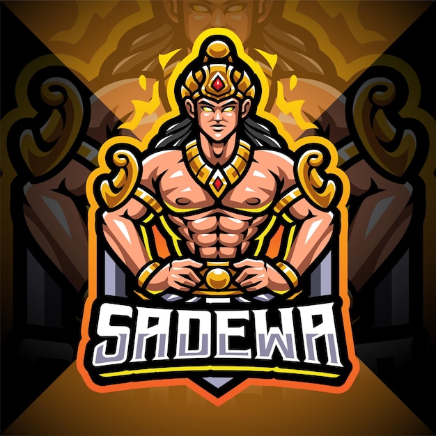 Sadewa esport mascot logo design